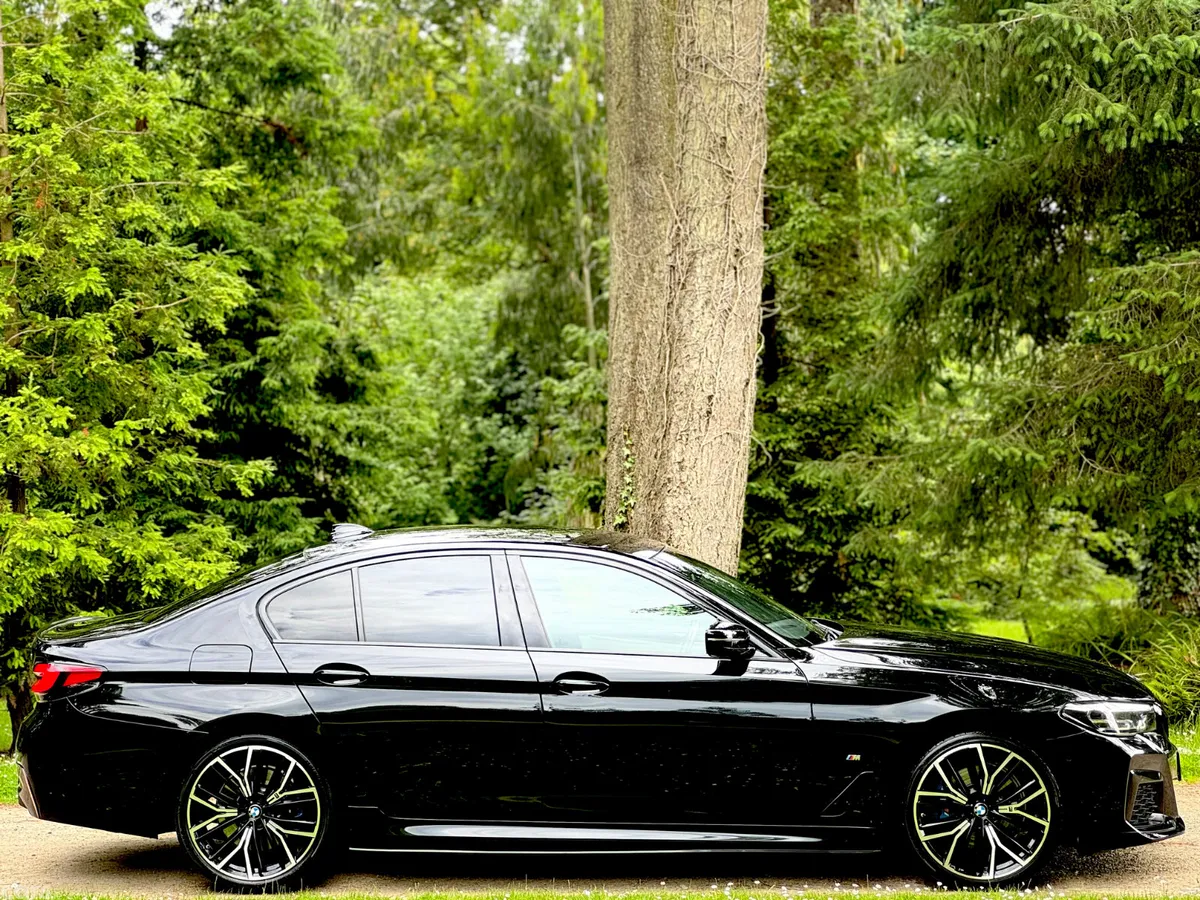 BMW 5-Series Saloon, Diesel, 2021, Black