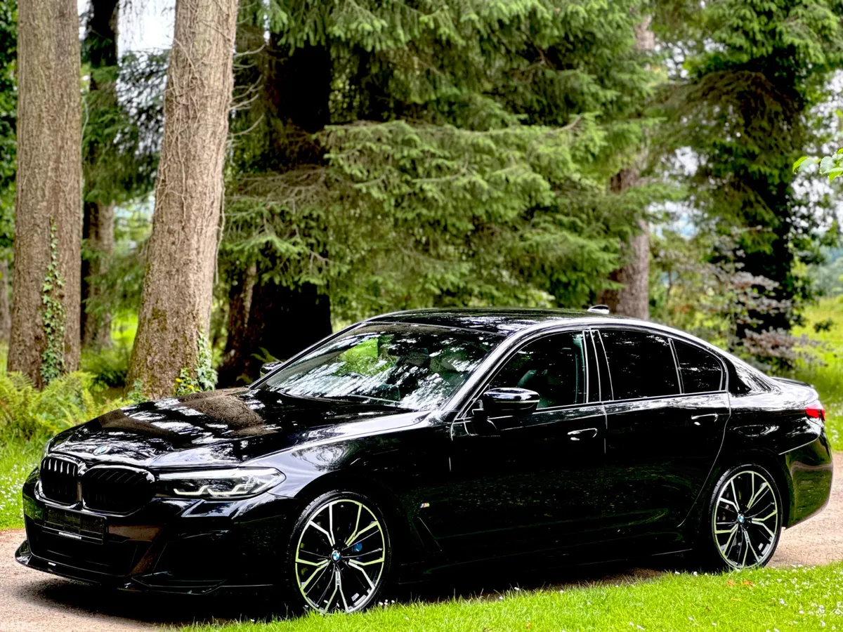 BMW 5-Series Saloon, Diesel, 2021, Black
