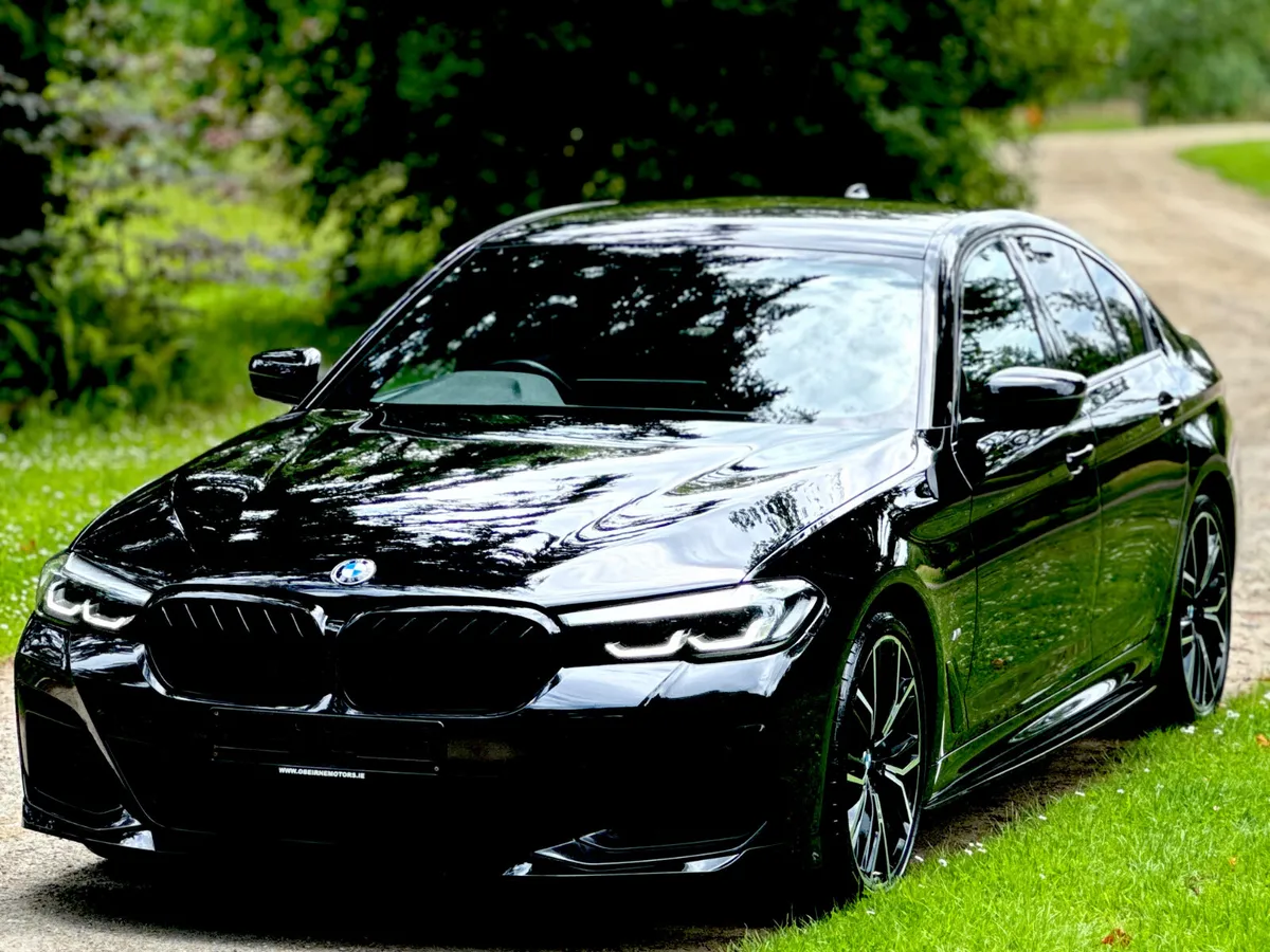 BMW 5-Series Saloon, Diesel, 2021, Black