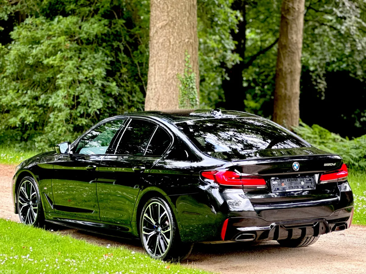 BMW 5-Series Saloon, Diesel, 2021, Black