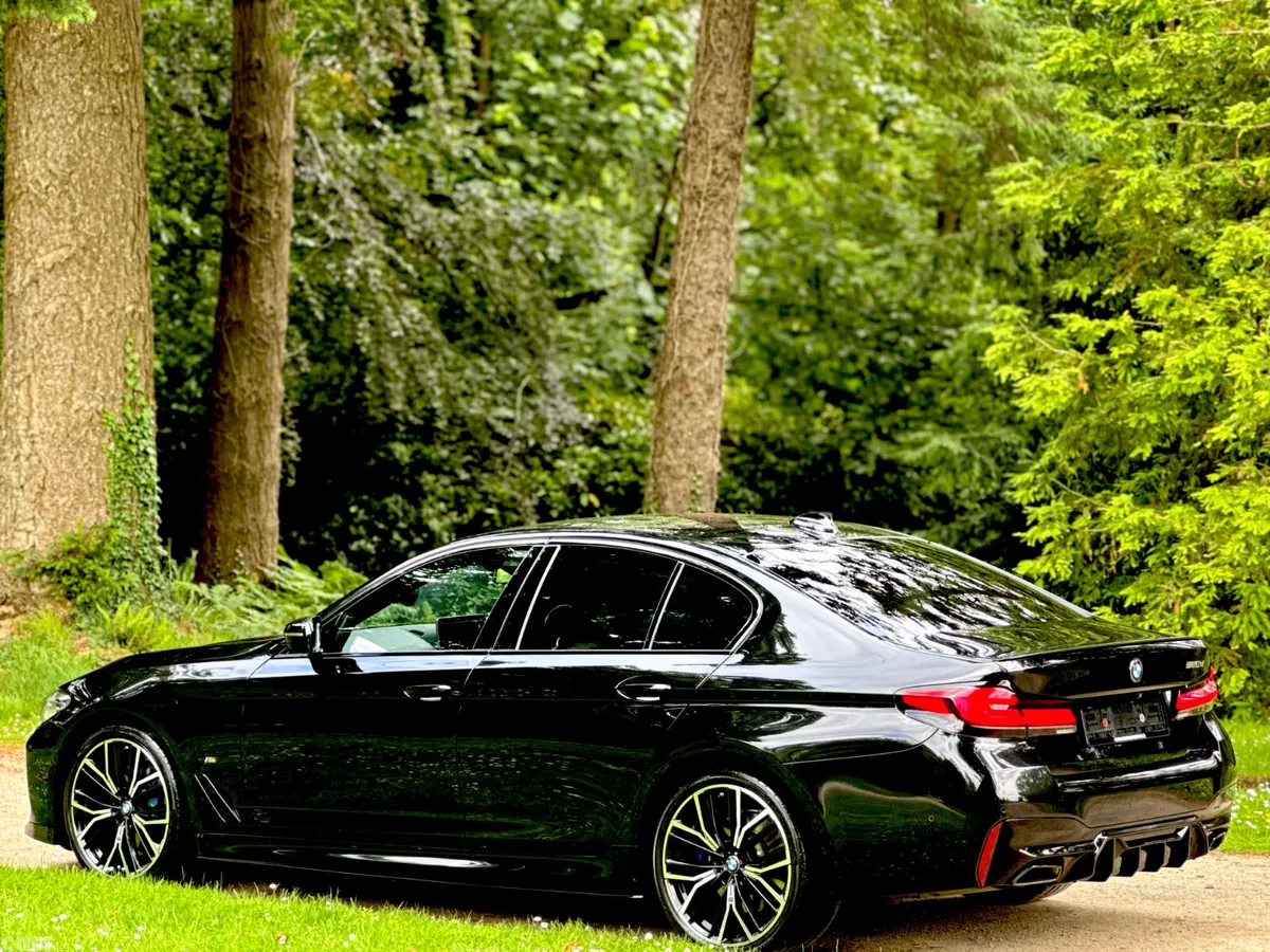 BMW 5-Series Saloon, Diesel, 2021, Black