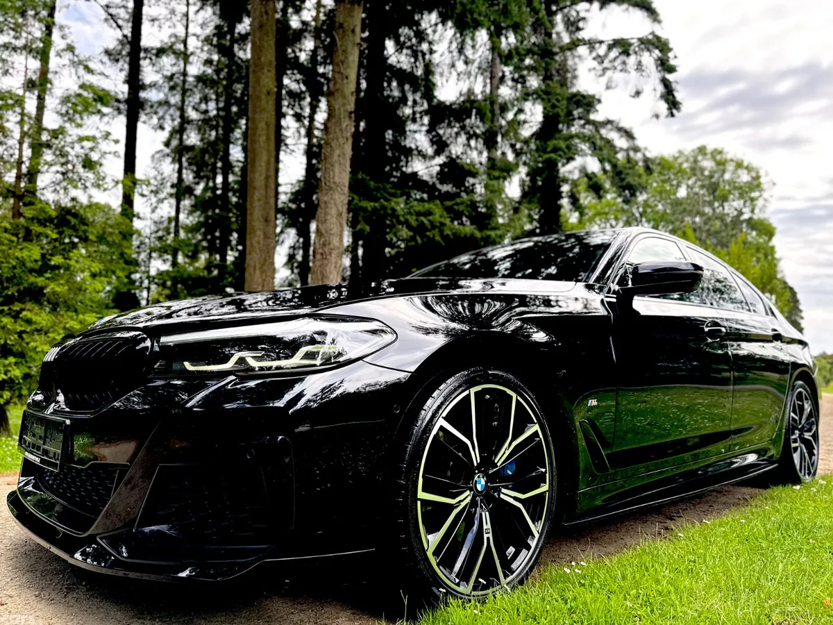 BMW 5-Series Saloon, Diesel, 2021, Black