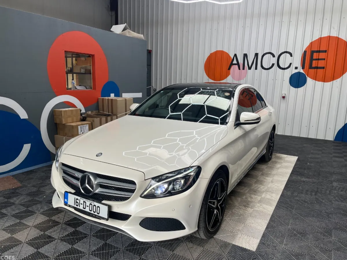 Mercedes-Benz C-Class Saloon, Petrol Plug-in Hybrid, 2016, White