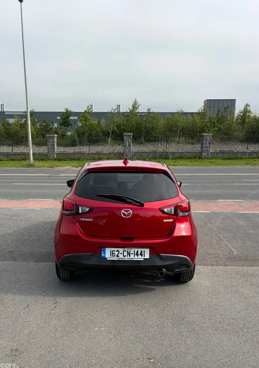 Mazda Demio Hatchback, Petrol, 2016, Red