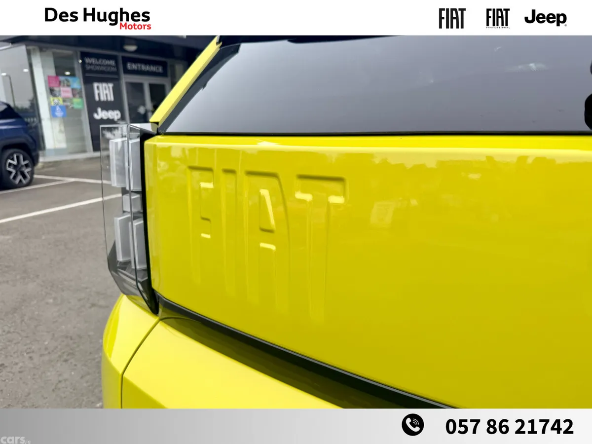 Fiat Grande Panda Hatchback, Electric, 2026, Yellow