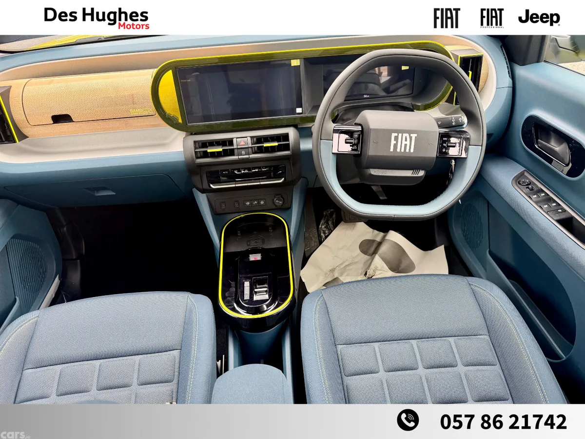 Fiat Grande Panda Hatchback, Electric, 2026, Yellow