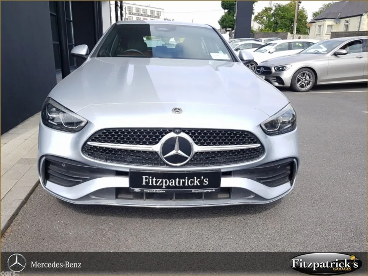 Mercedes-Benz C-Class Saloon, Diesel Hybrid, 2022, Silver