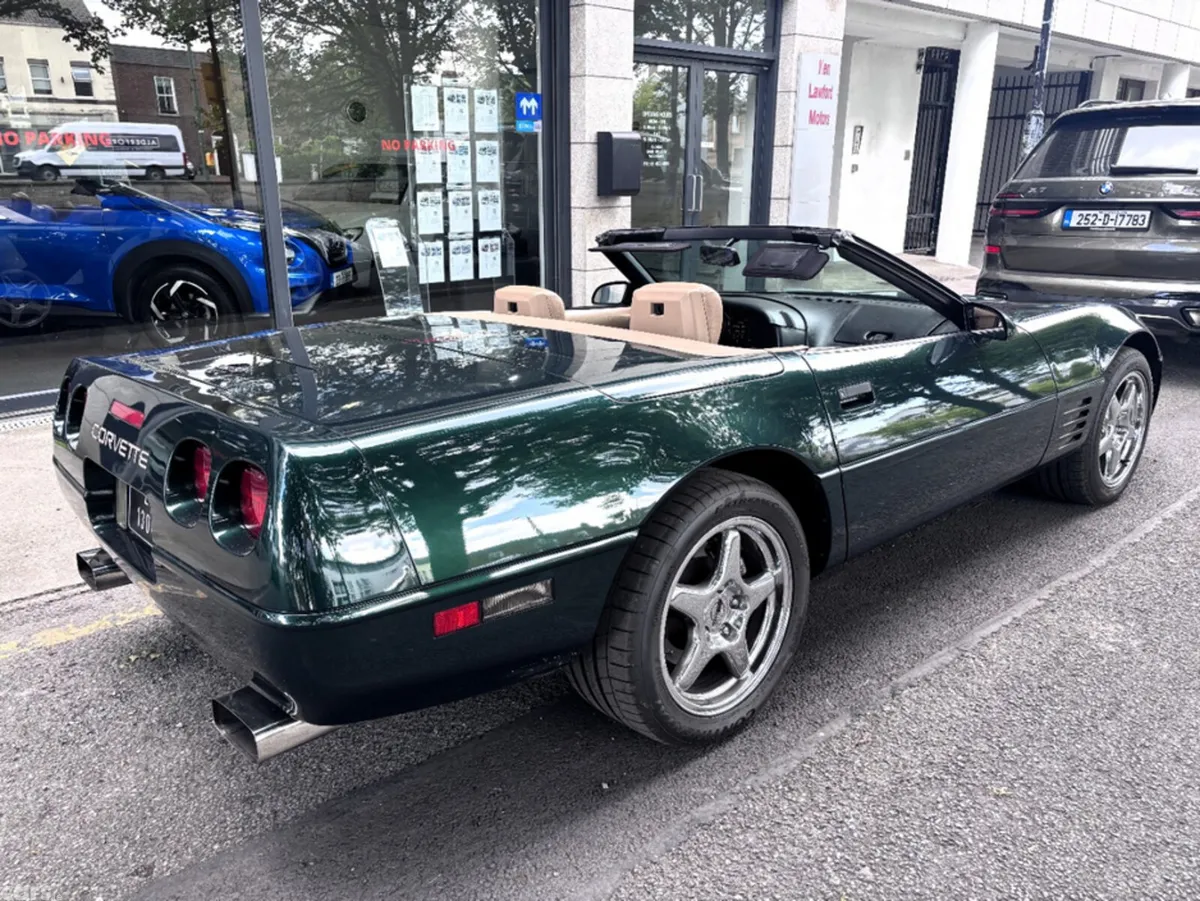 Chevrolet Corvette Convertible, Petrol, 1993, Green