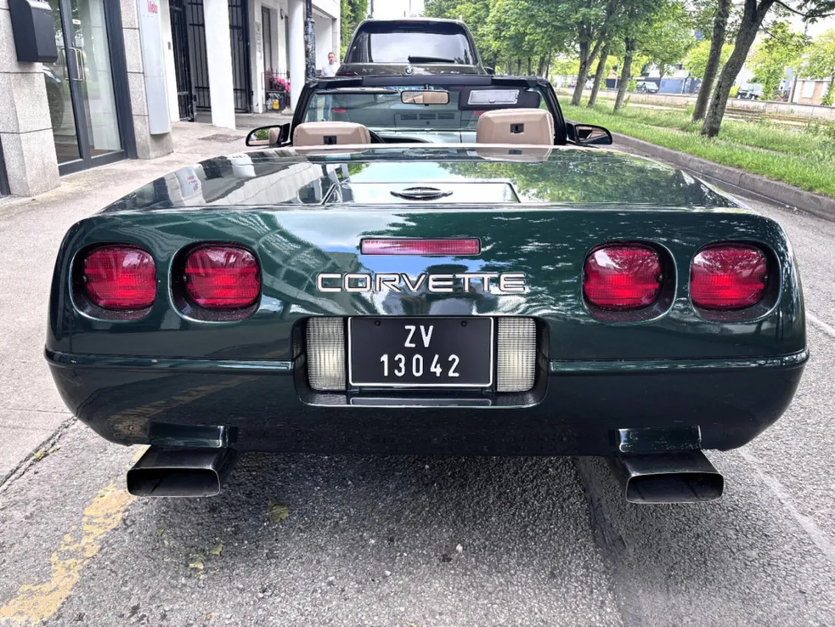 Chevrolet Corvette Convertible, Petrol, 1993, Green