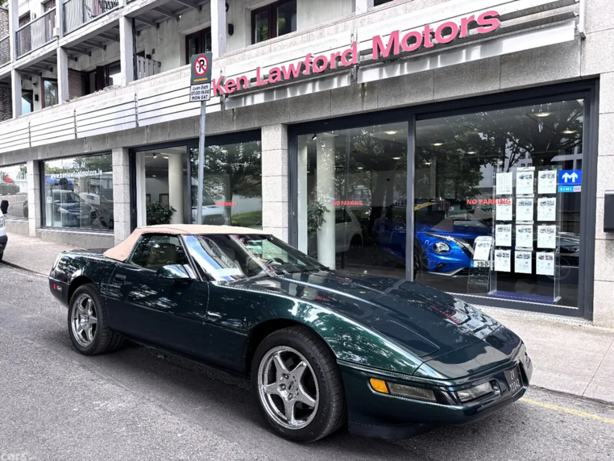 Chevrolet Corvette Convertible, Petrol, 1993, Green