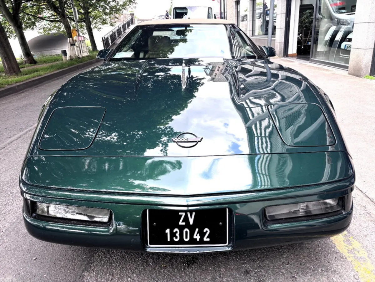 Chevrolet Corvette Convertible, Petrol, 1993, Green