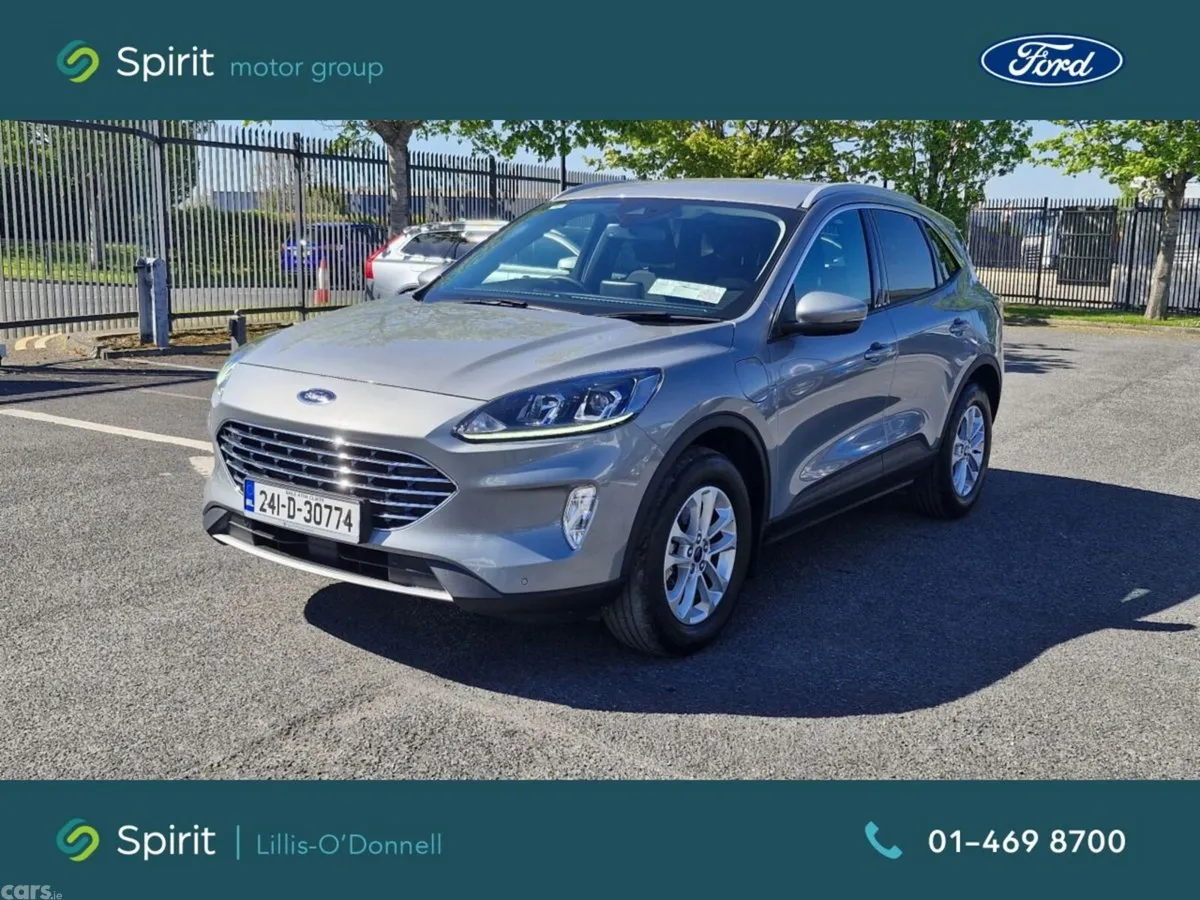 Ford Kuga SUV, Petrol Plug-in Hybrid, 2024, Grey