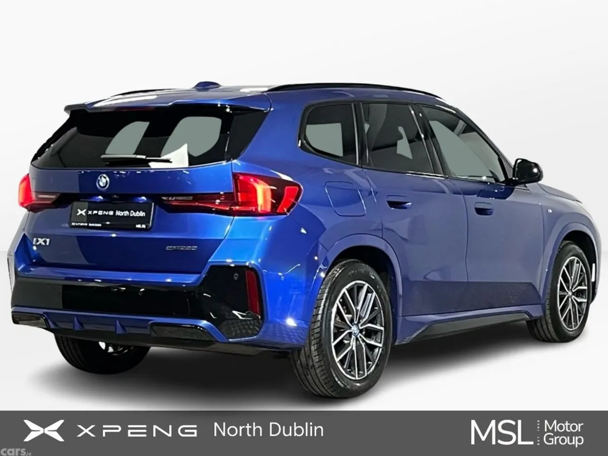 BMW iX1 SUV, Electric, 2024, Blue