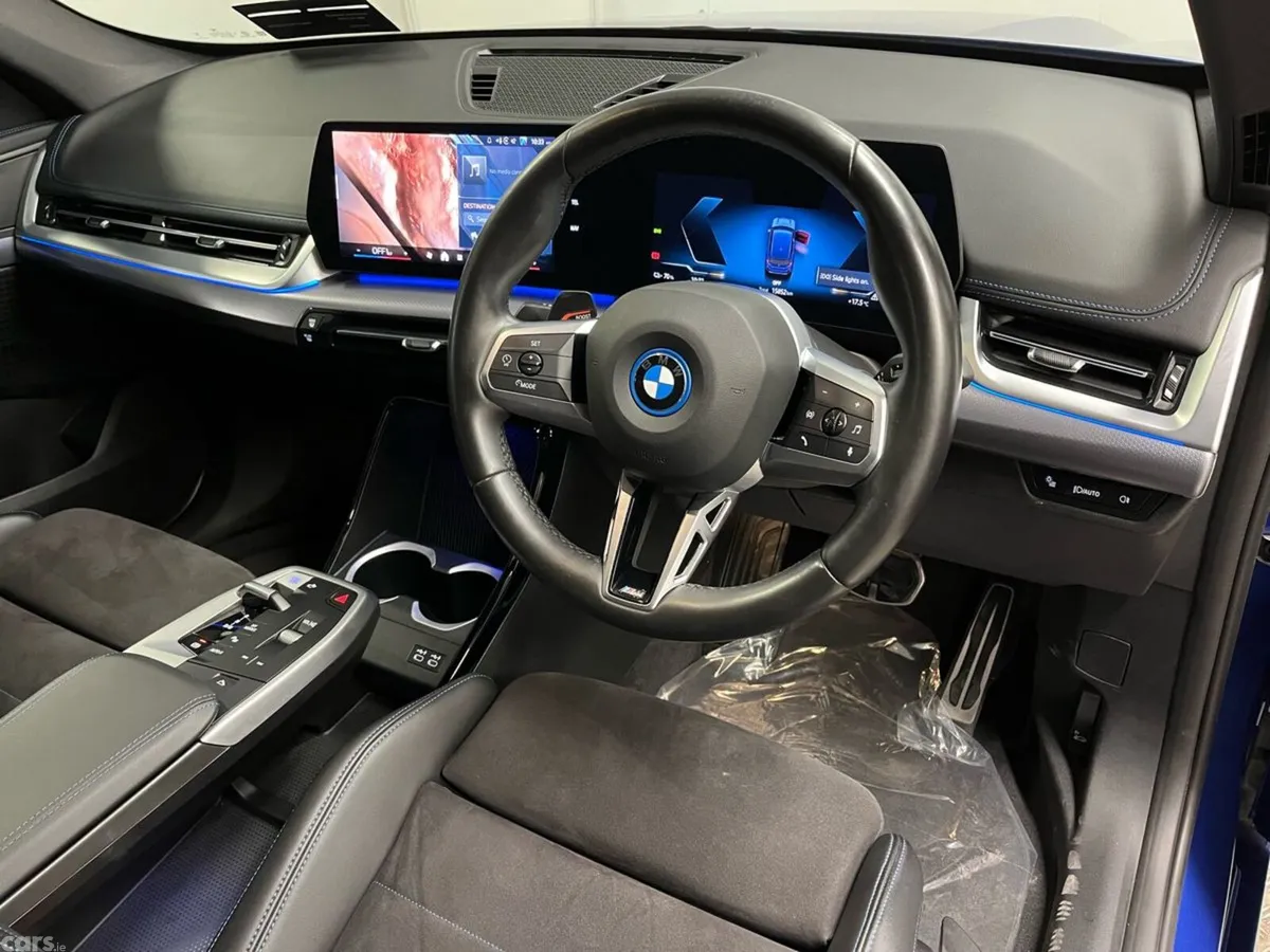 BMW iX1 SUV, Electric, 2024, Blue