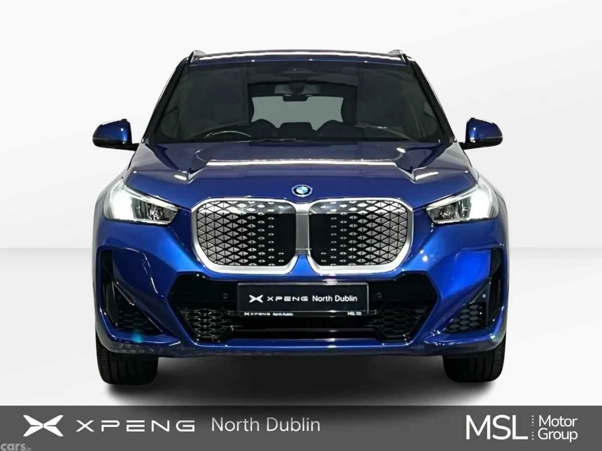 BMW iX1 SUV, Electric, 2024, Blue