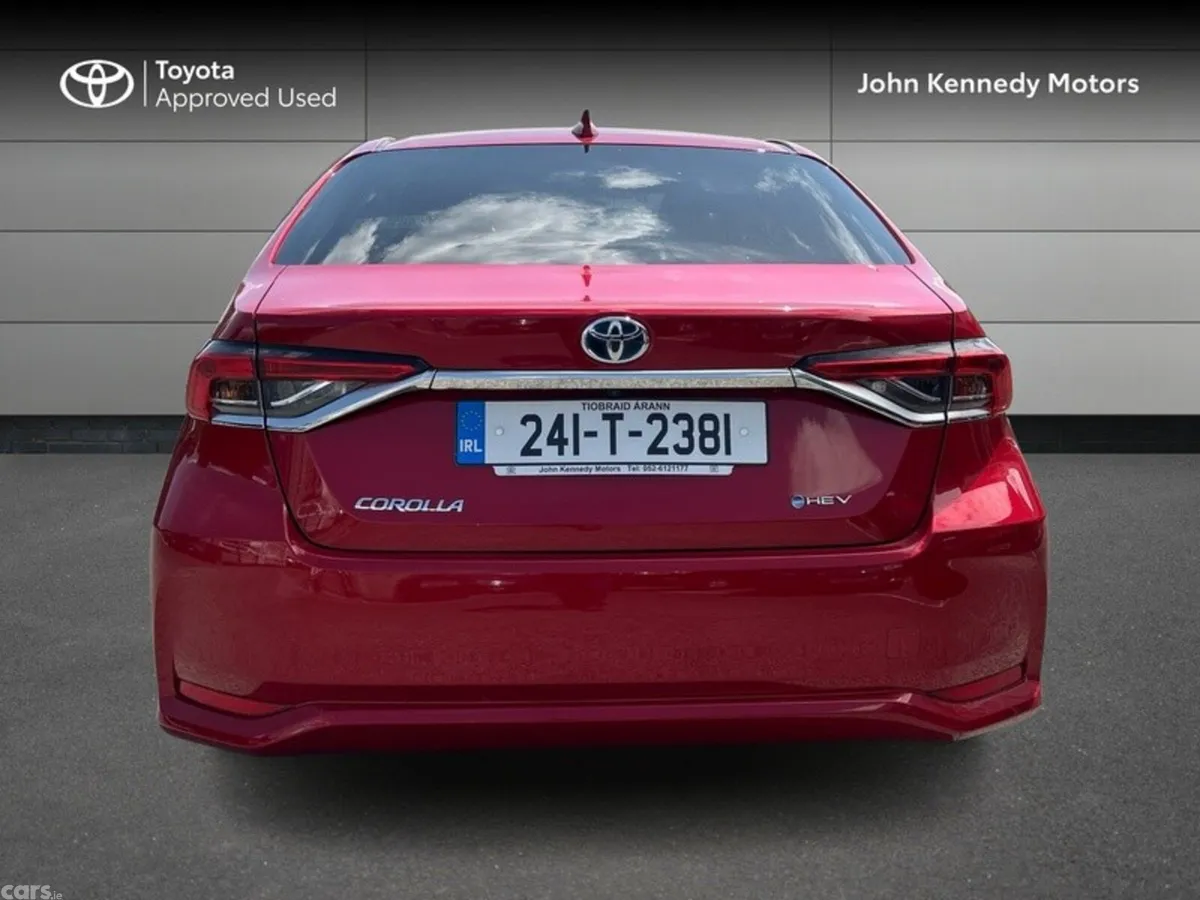 Toyota Corolla Saloon, Petrol Hybrid, 2024, Red