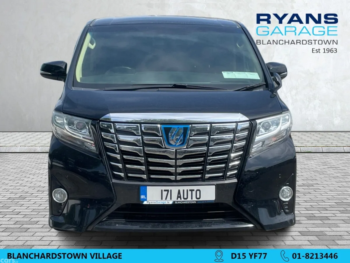 Toyota Alphard MPV, Petrol Hybrid, 2017, Black