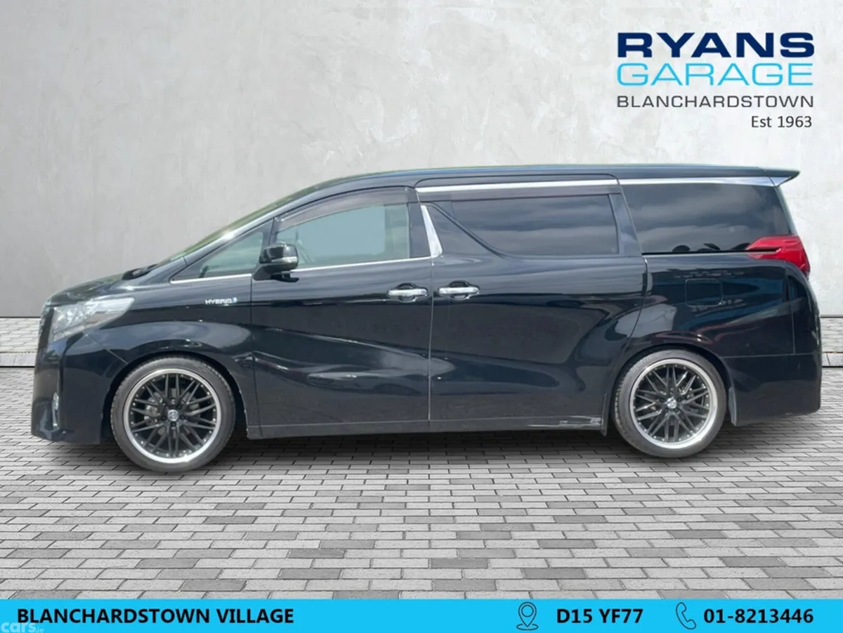 Toyota Alphard MPV, Petrol Hybrid, 2017, Black