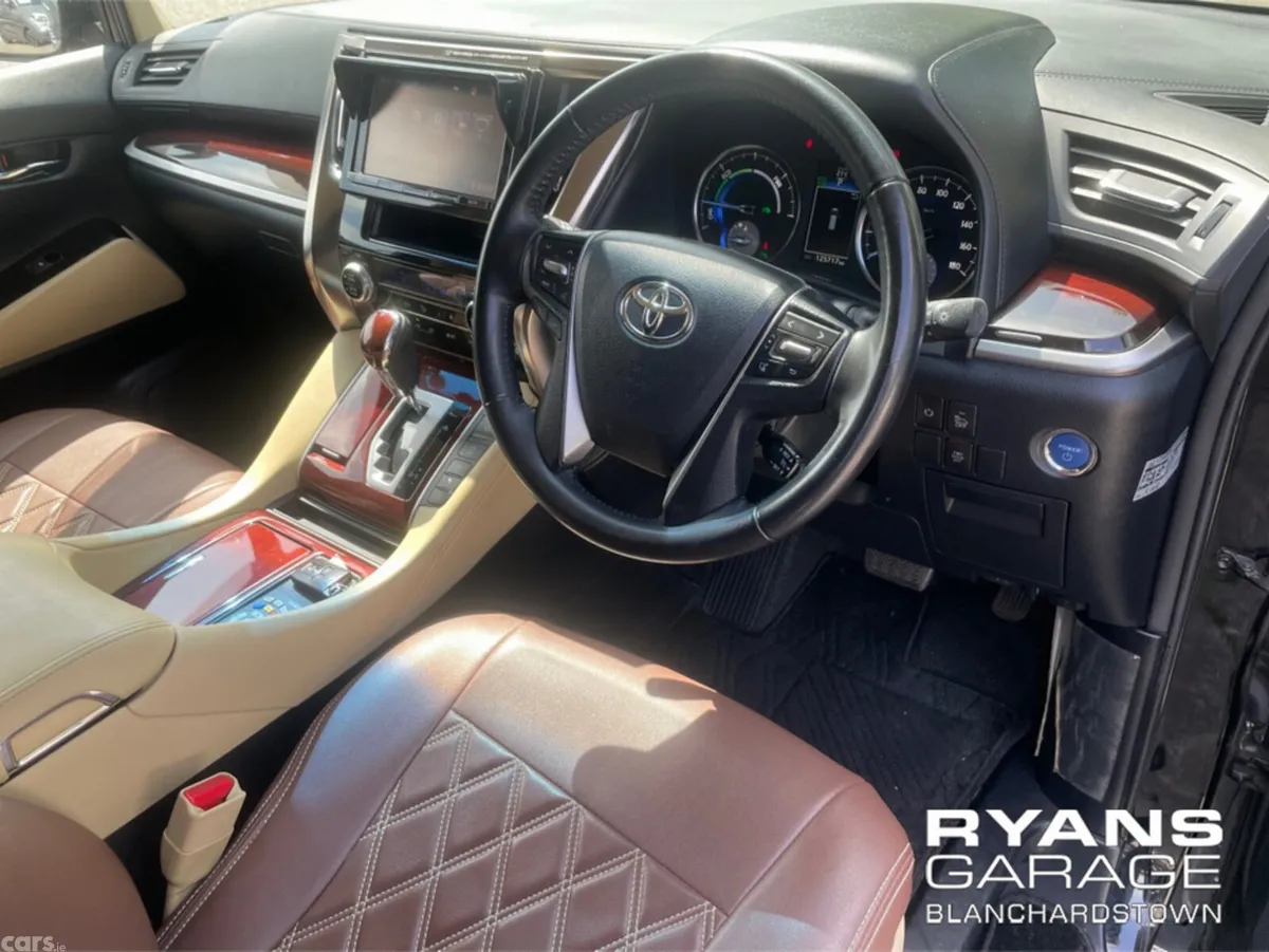 Toyota Alphard MPV, Petrol Hybrid, 2017, Black
