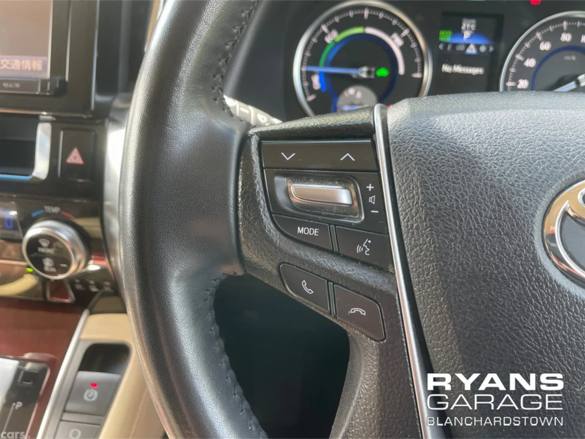 Toyota Alphard MPV, Petrol Hybrid, 2017, Black