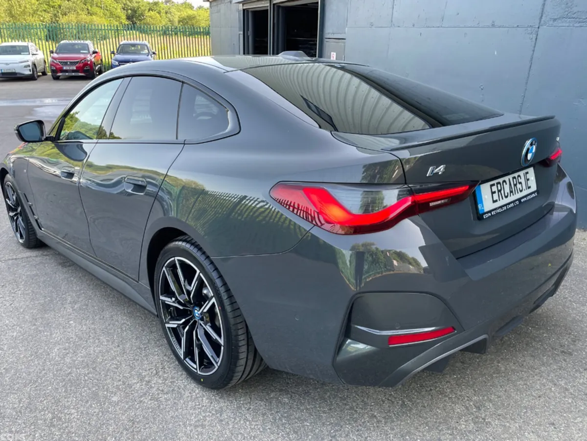 BMW i4 Coupe, Electric, 2022, Grey