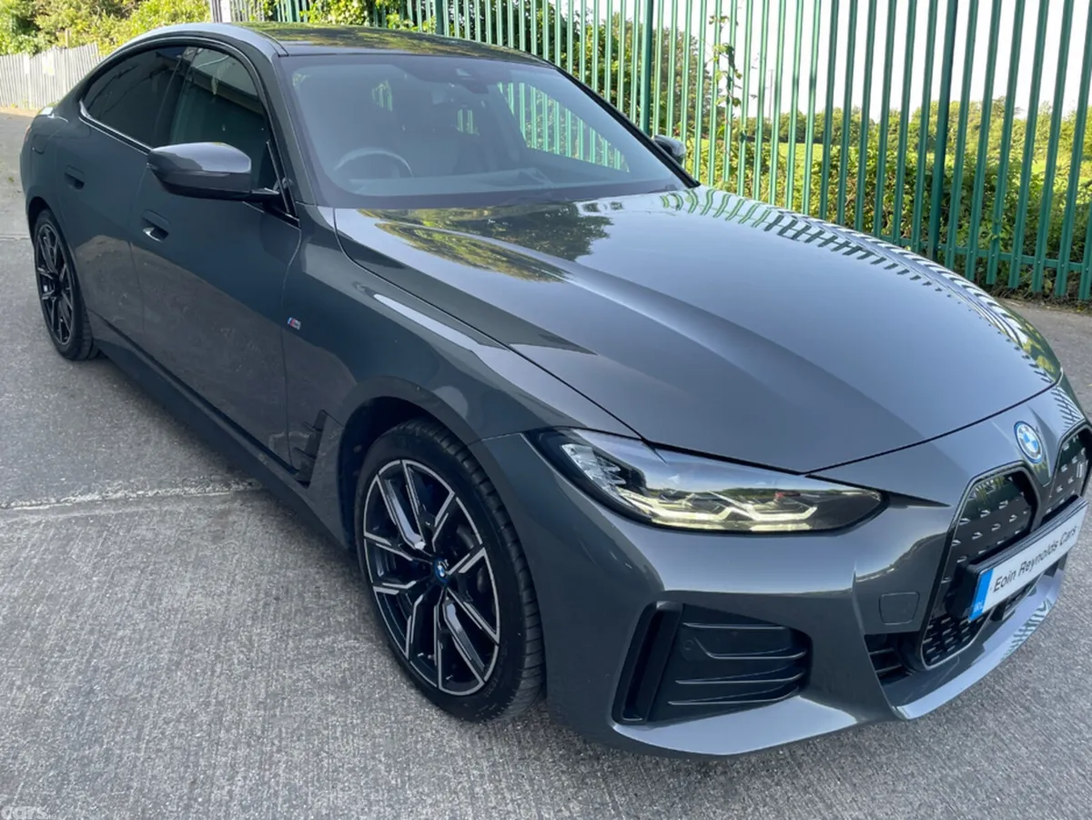 BMW i4 Coupe, Electric, 2022, Grey