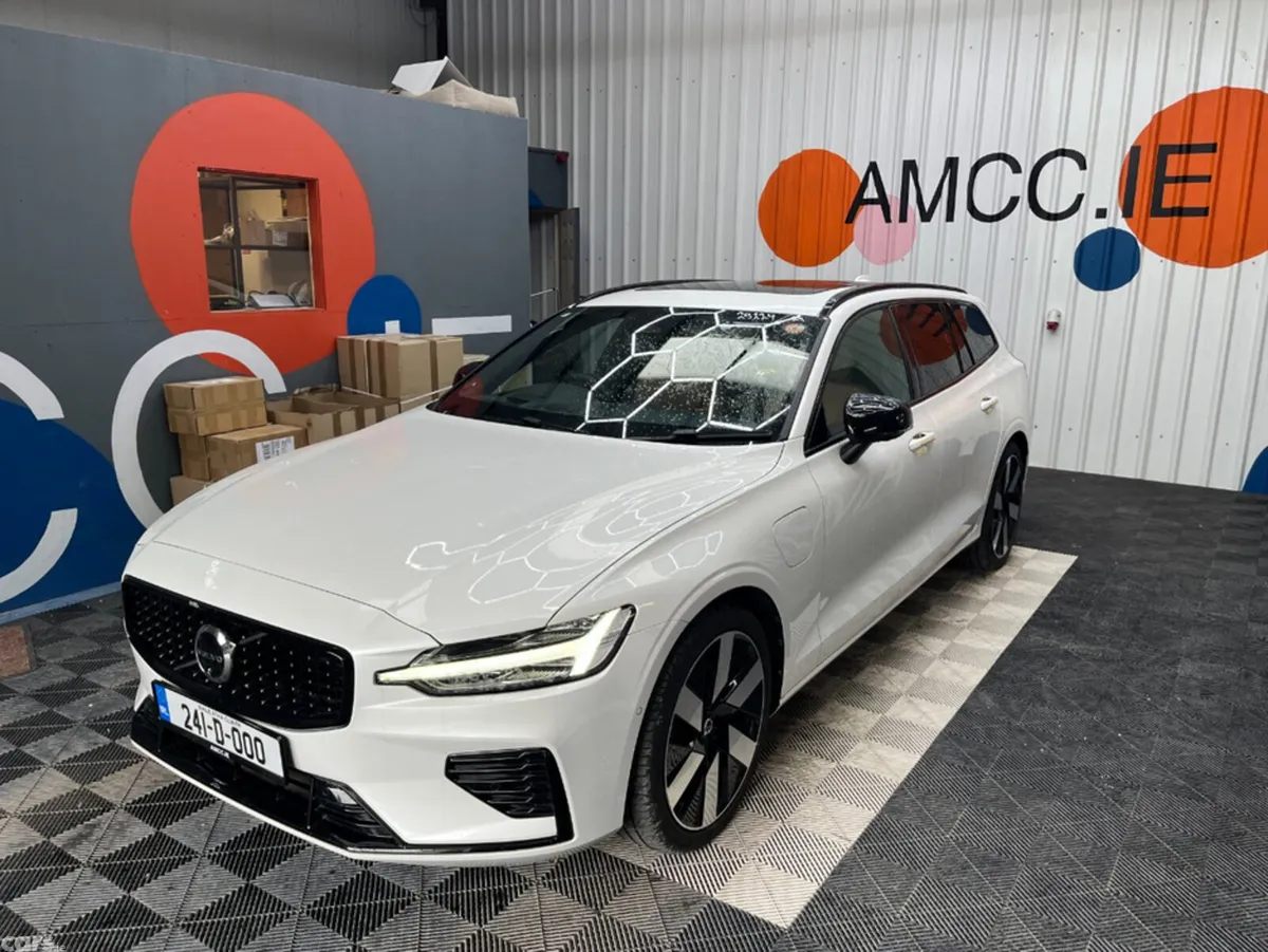 Volvo V60 Estate, Petrol Plug-in Hybrid, 2024, White