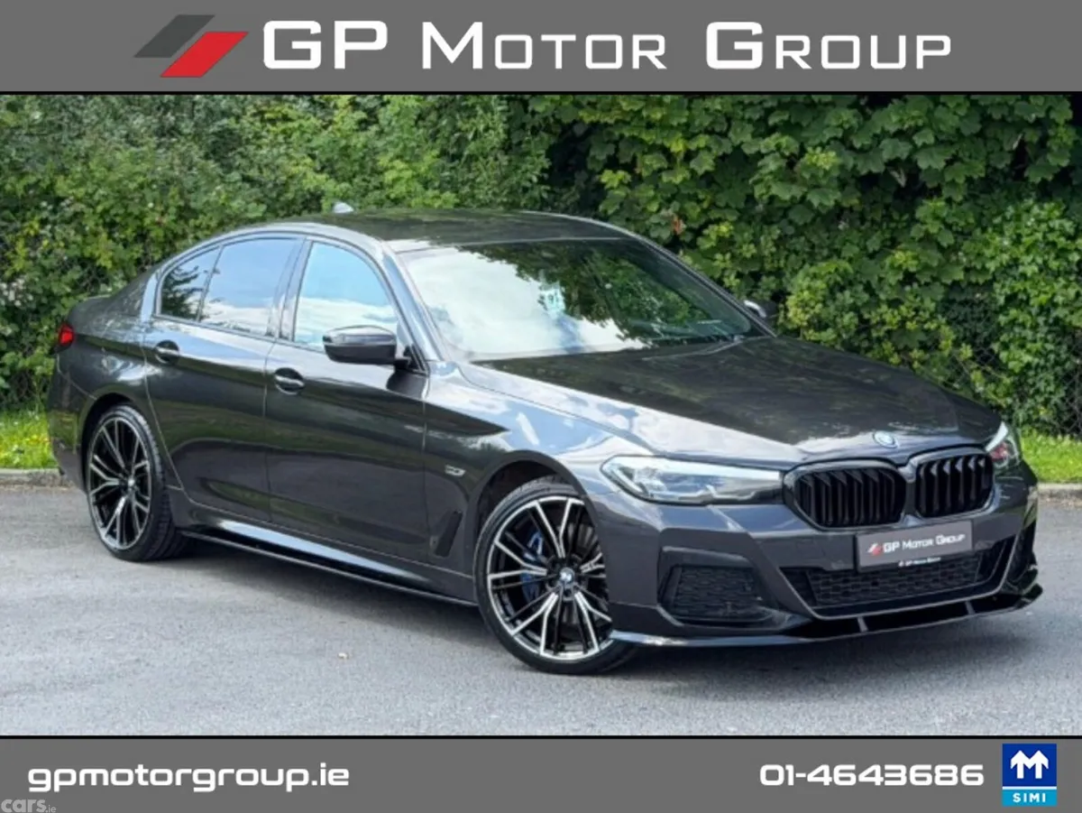 BMW 5-Series Saloon, Petrol Plug-in Hybrid, 2022, Grey