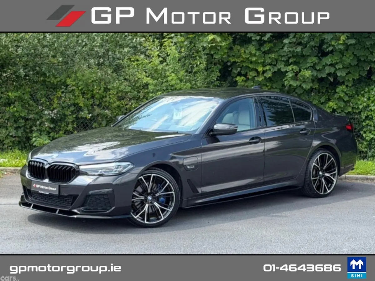BMW 5-Series Saloon, Petrol Plug-in Hybrid, 2022, Grey