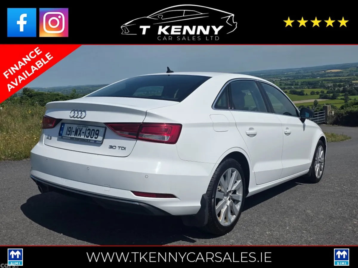 Audi A3 Saloon, Diesel, 2019, White