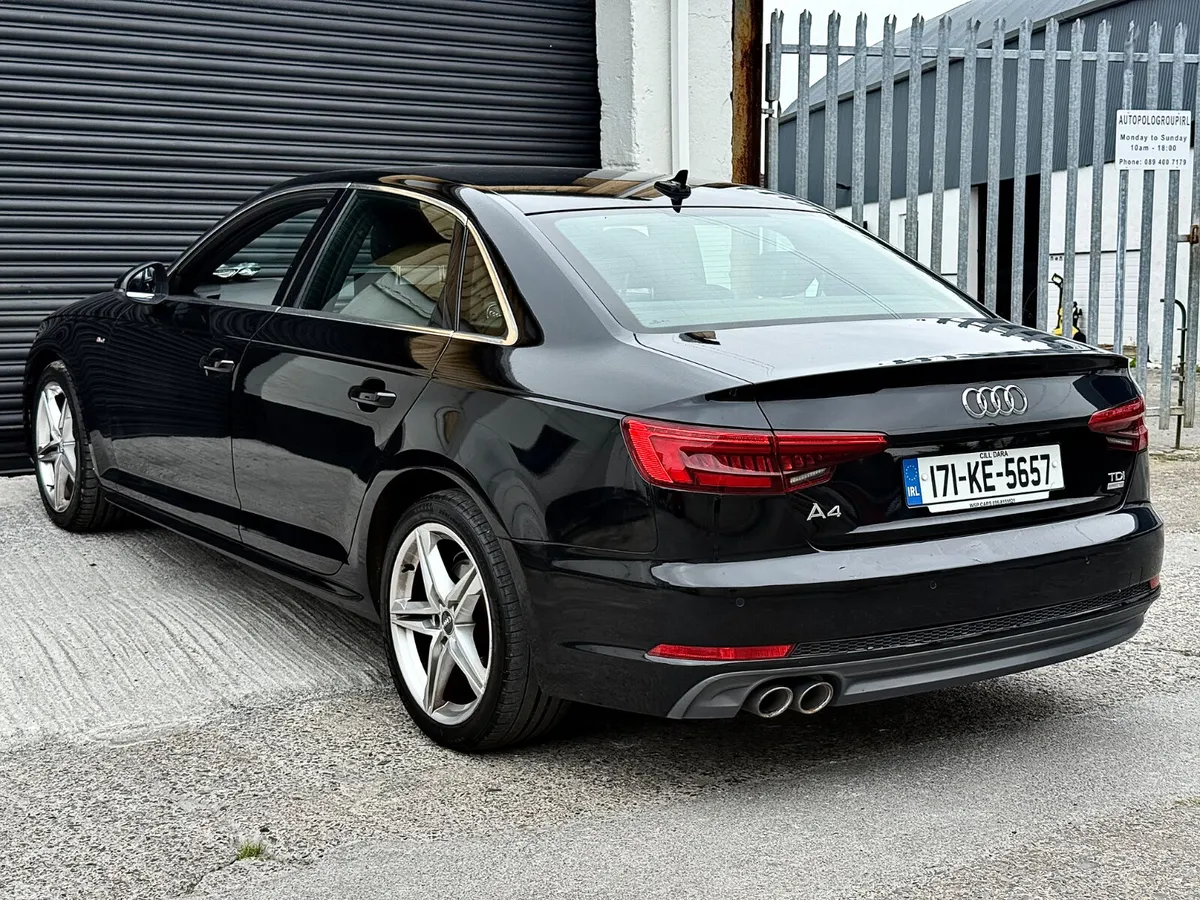 Audi A4 Saloon, Diesel, 2017, Black
