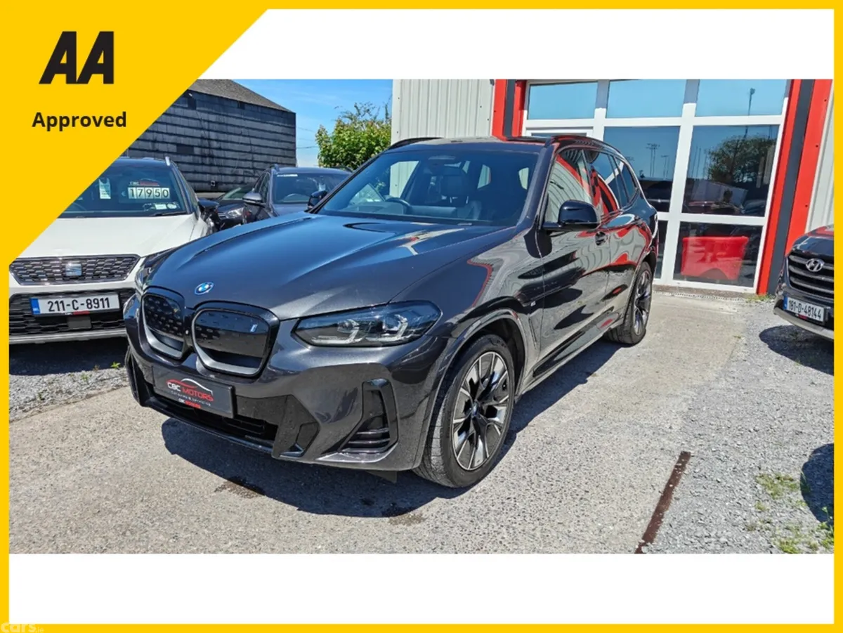 BMW iX3 SUV, Electric, 2022, Grey