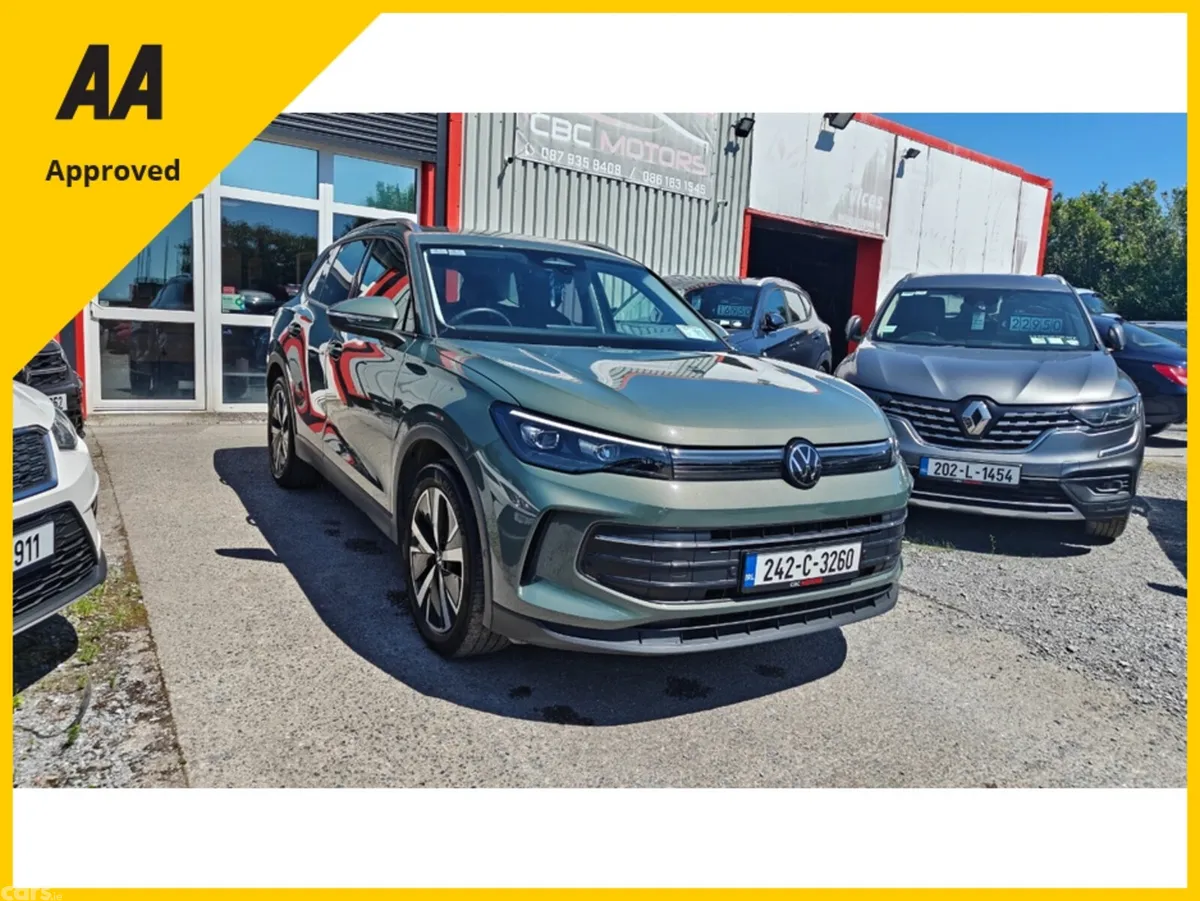 Volkswagen Tiguan SUV, Diesel, 2024, Green
