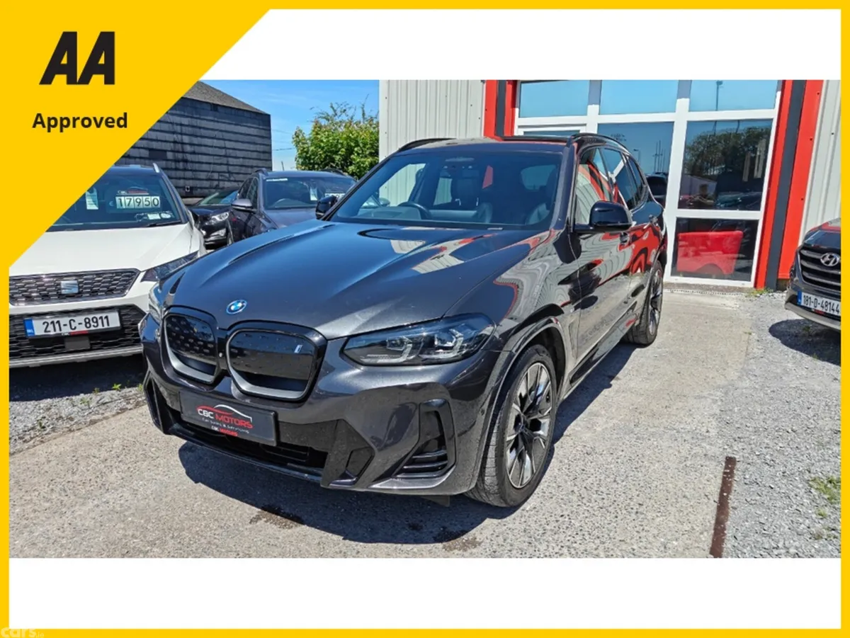 BMW iX3 SUV, Electric, 2022, Grey