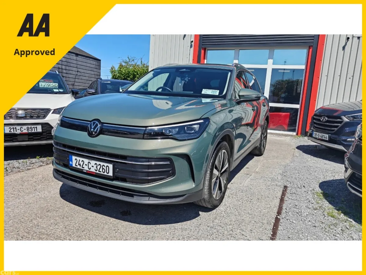 Volkswagen Tiguan SUV, Diesel, 2024, Green