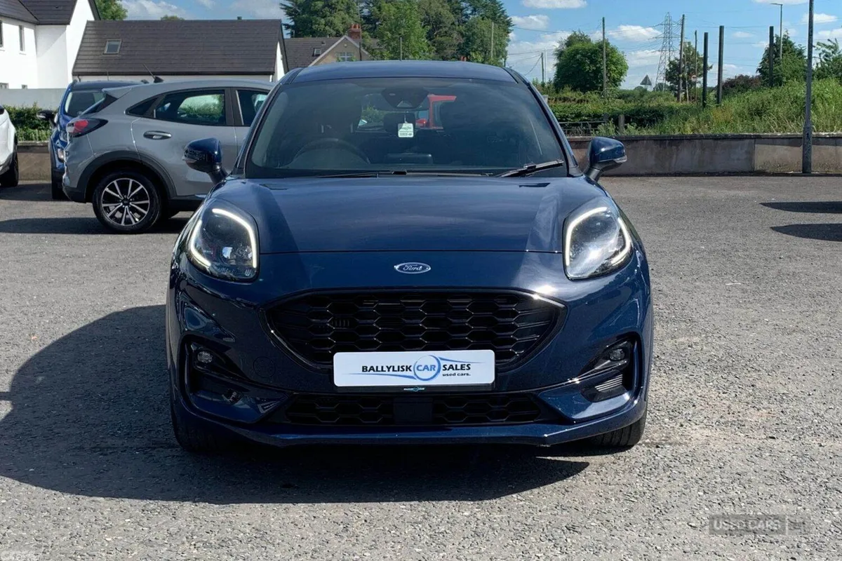 Ford Puma SUV, Petrol Hybrid, 2024, Blue