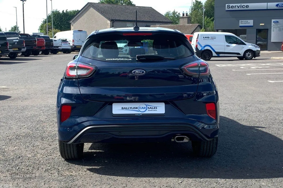 Ford Puma SUV, Petrol Hybrid, 2024, Blue
