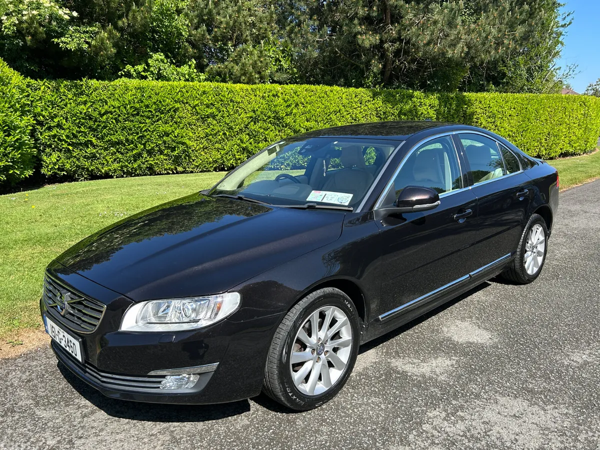 Volvo S80 Saloon, Diesel, 2015, Black