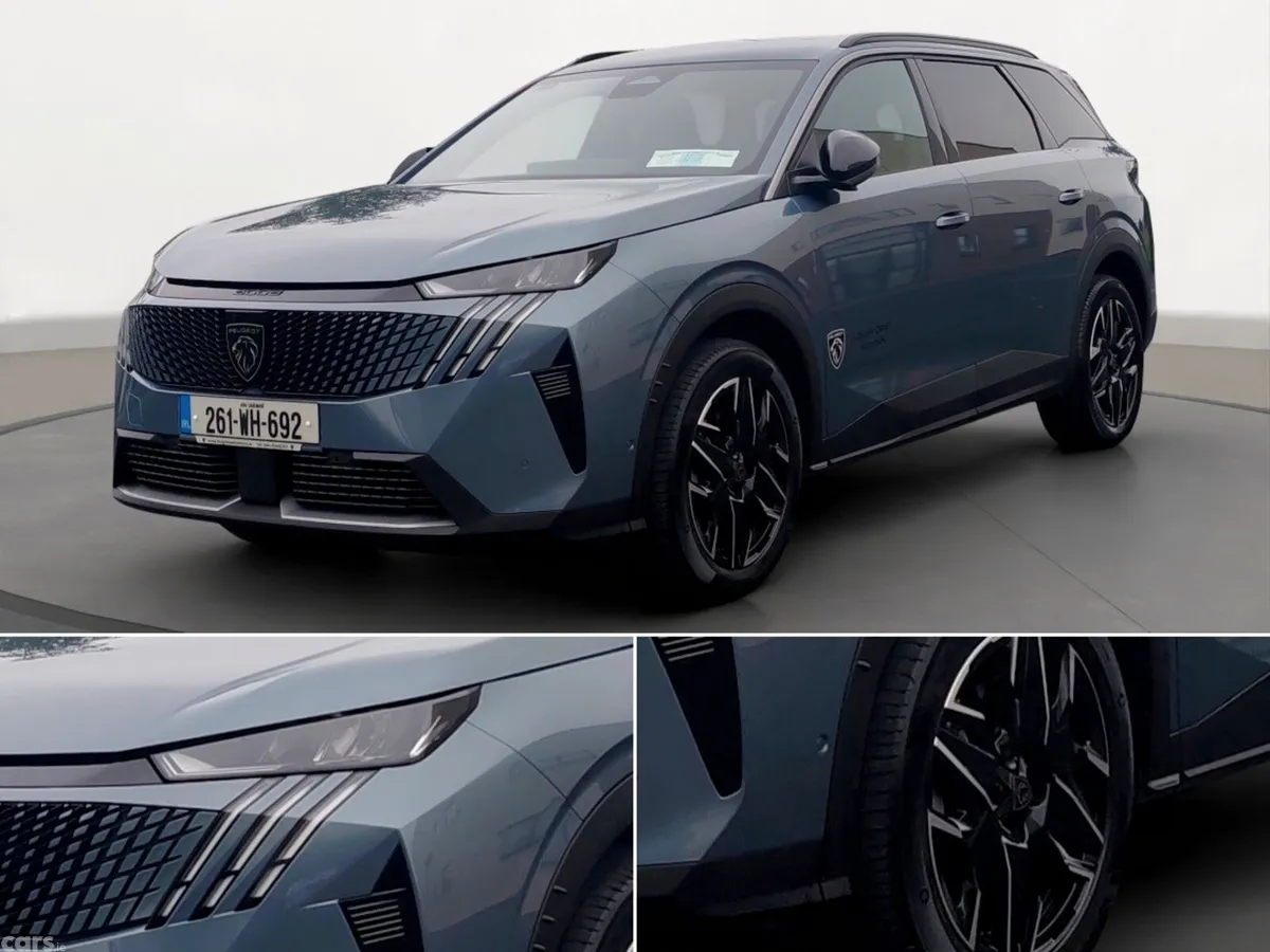Peugeot 5008 MPV, Petrol Hybrid, 2026, Blue
