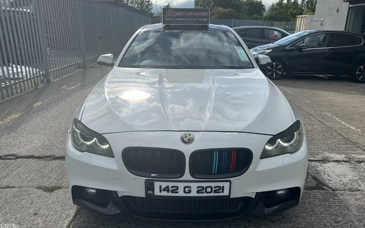 BMW 5-Series Saloon, Diesel, 2014, White