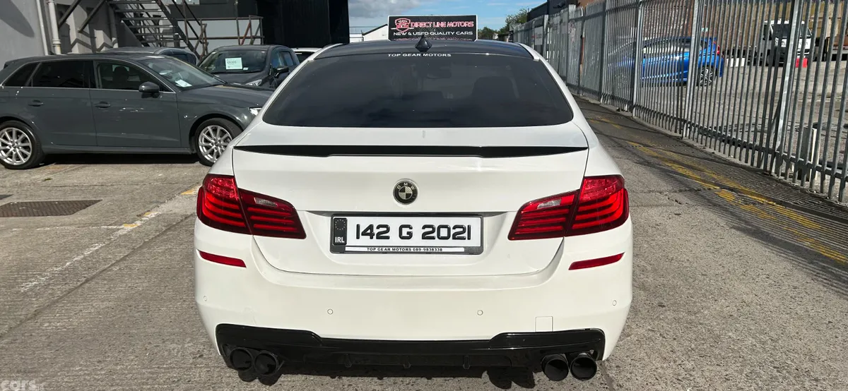 BMW 5-Series Saloon, Diesel, 2014, White
