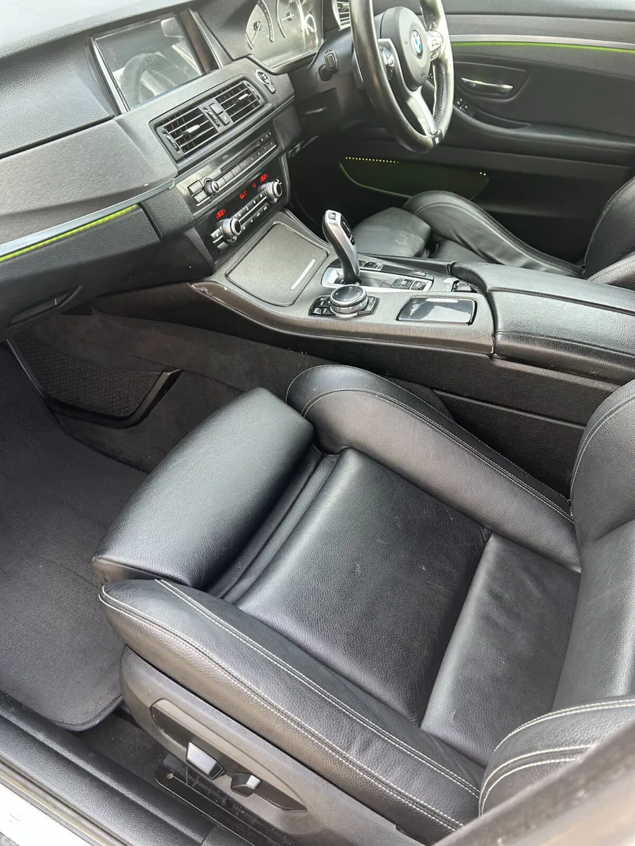 BMW 5-Series Saloon, Diesel, 2014, White