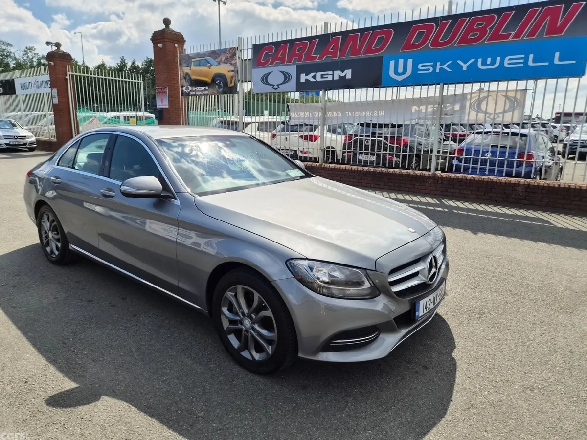 Mercedes-Benz C-Class Saloon, Diesel, 2014, Silver