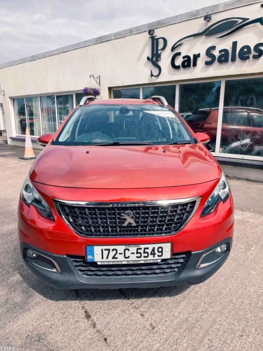 Peugeot 2008 Estate, Diesel, 2017, Red
