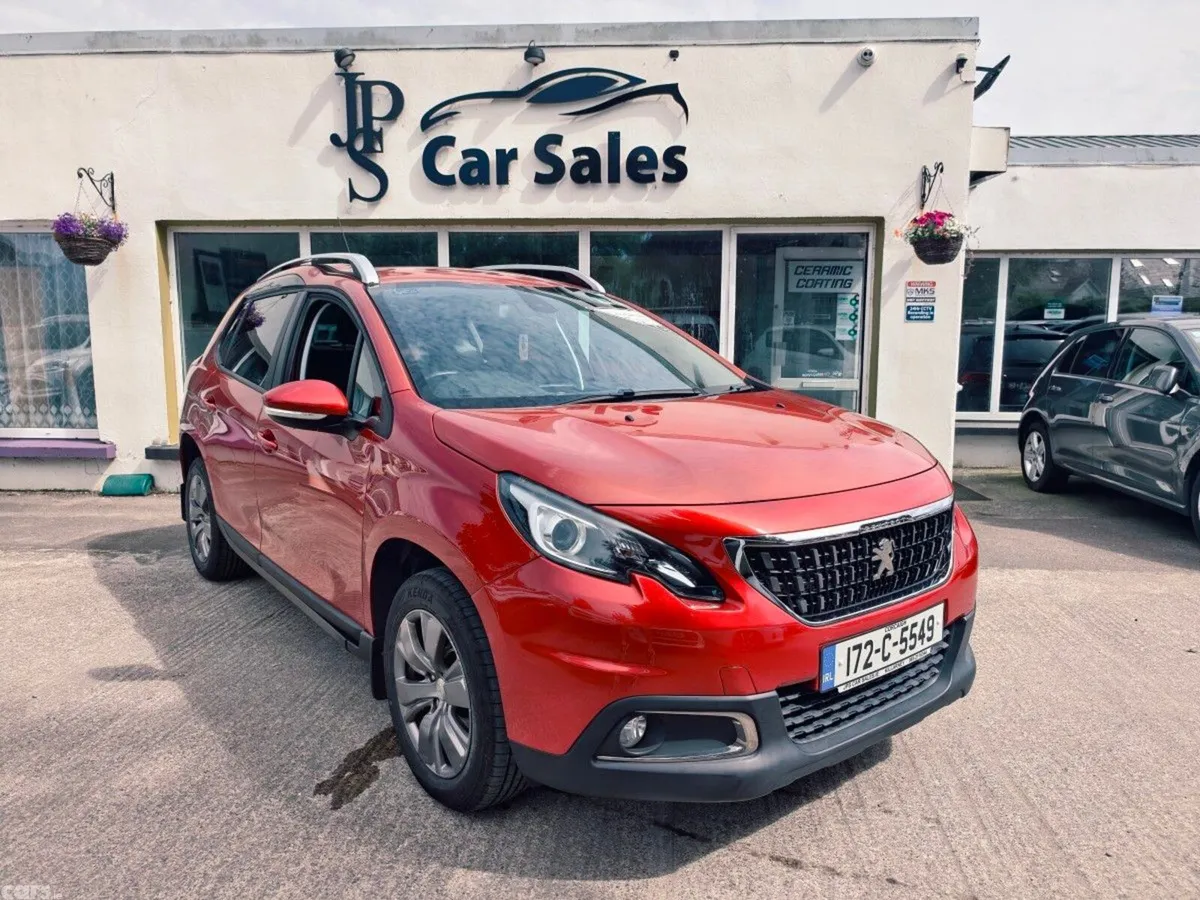 Peugeot 2008 Estate, Diesel, 2017, Red