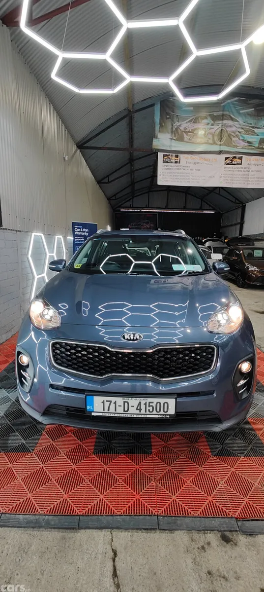 Kia Sportage SUV, Diesel, 2017, Blue
