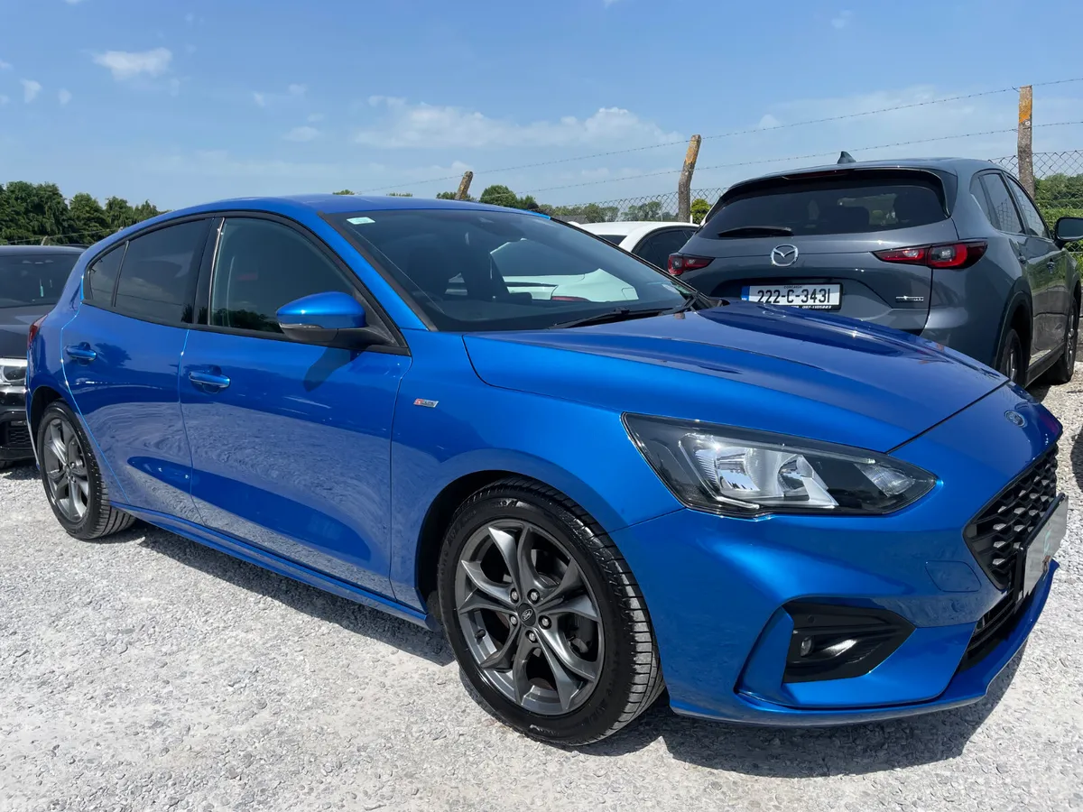 Ford Focus Hatchback, Petrol, 2019, Blue