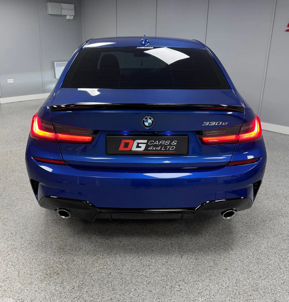BMW 3-Series Saloon, Petrol Hybrid, 2021, Blue