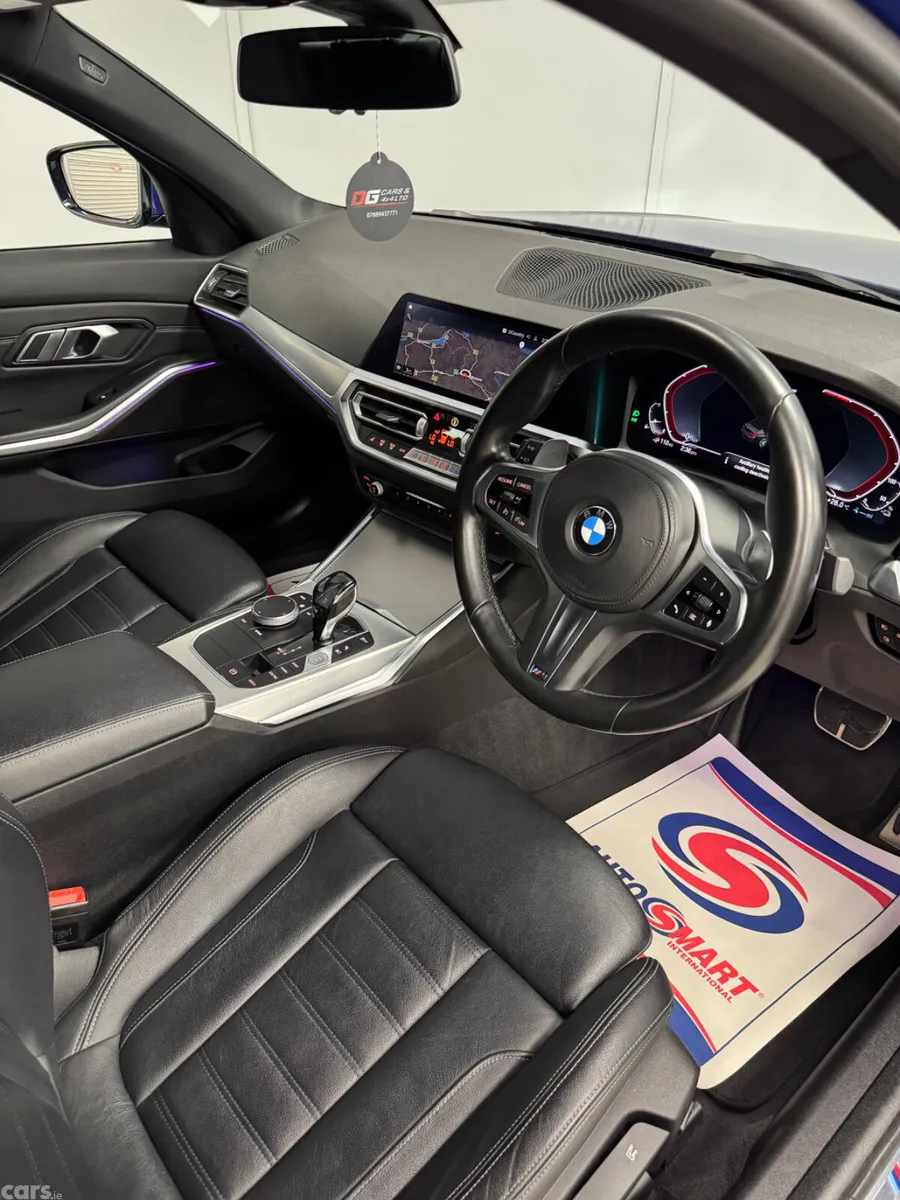 BMW 3-Series Saloon, Petrol Hybrid, 2021, Blue