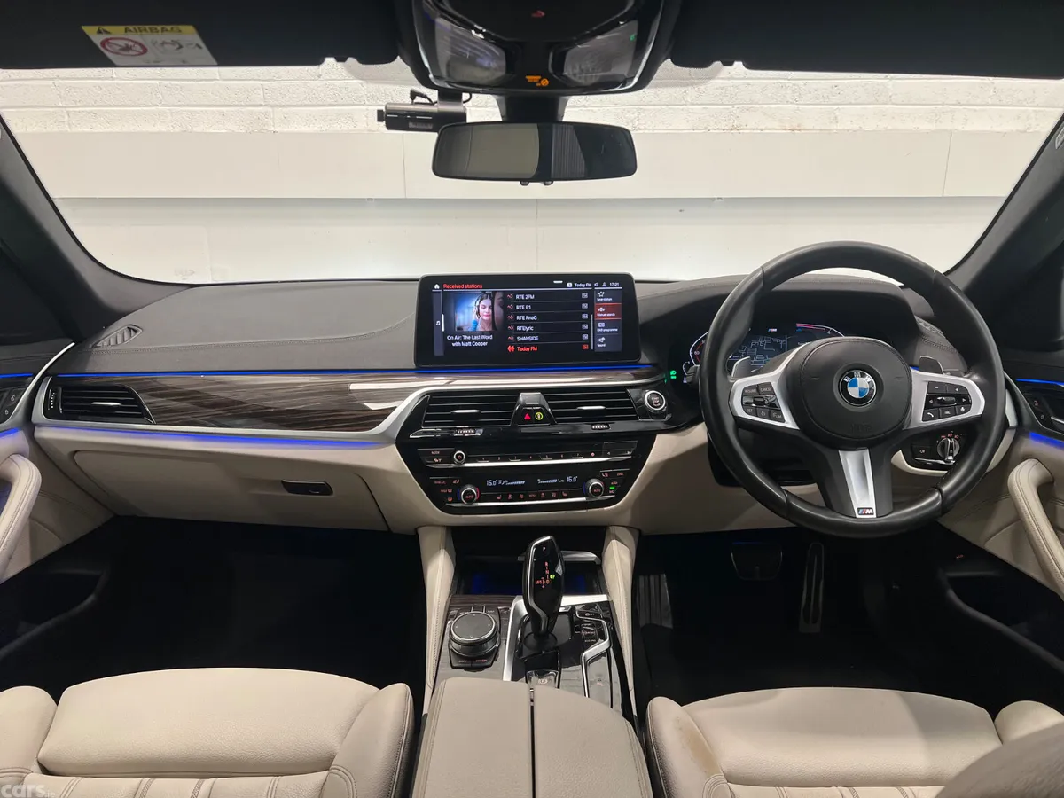 BMW 5-Series Saloon, Diesel, 2022, Blue